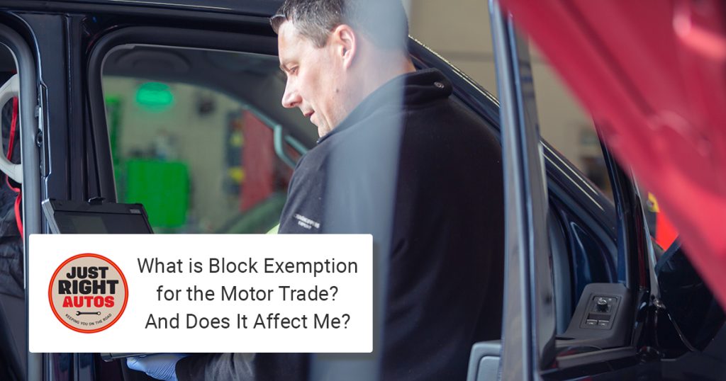 What is Block Exemption for the Motor Trade? And Does It Affect Me?